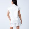 veste sans manches blanc 2